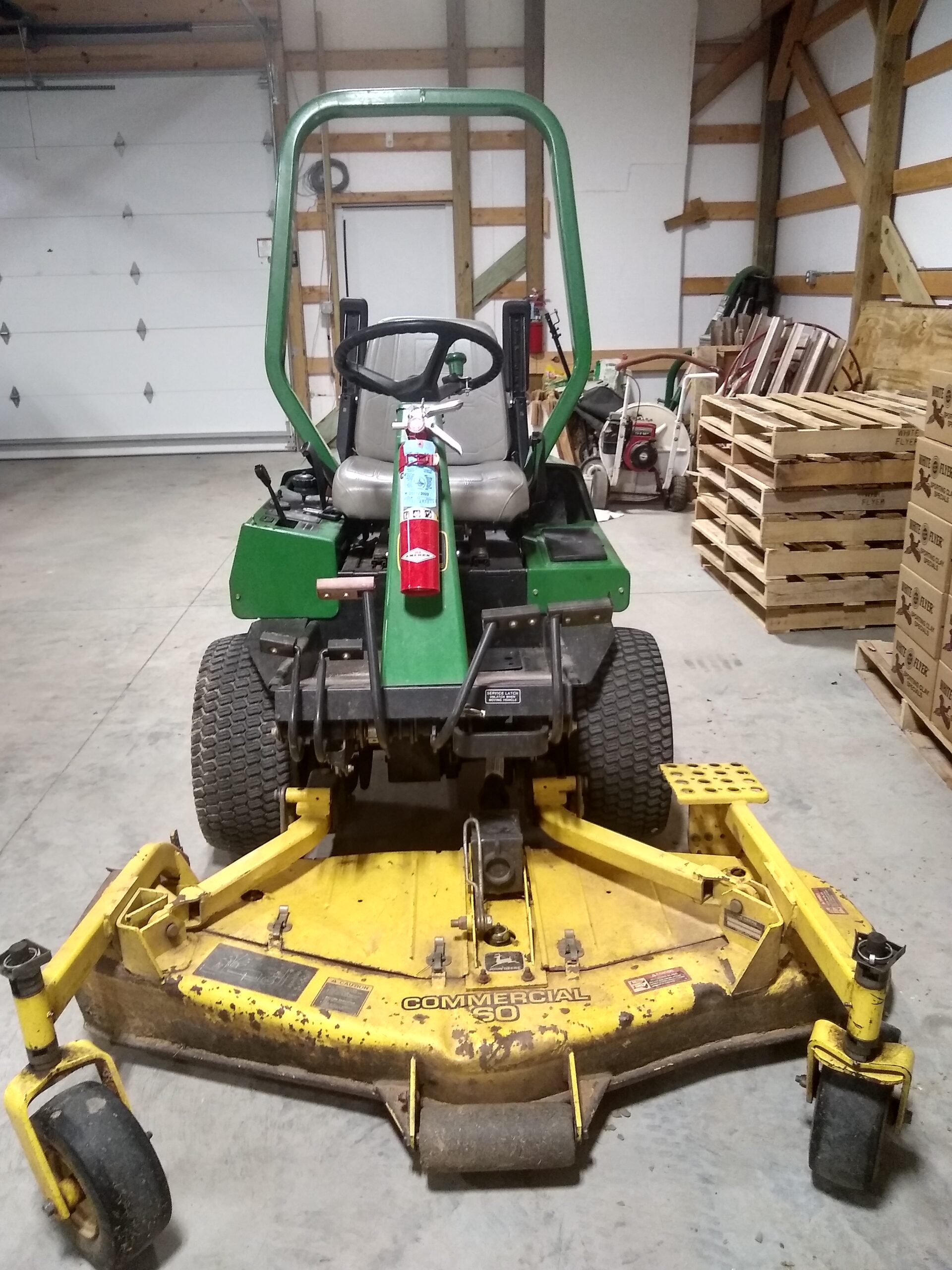 F911 John Deere Mower1 F911 John Deere Mower1